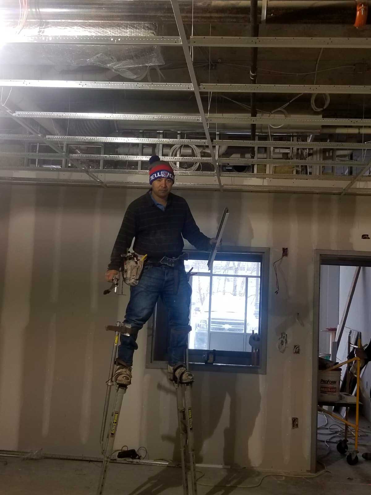 Acoustic Ceiling project 1 - NBA Construction CT and NY