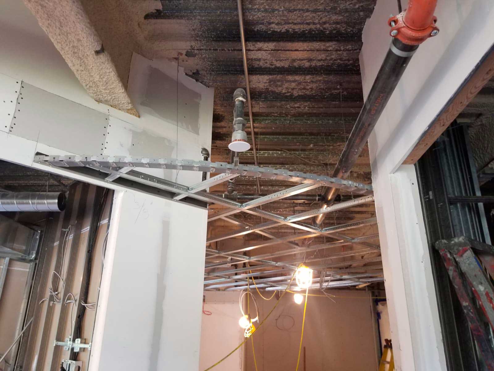 Acoustic Ceiling project 5 - NBA Construction CT and NY