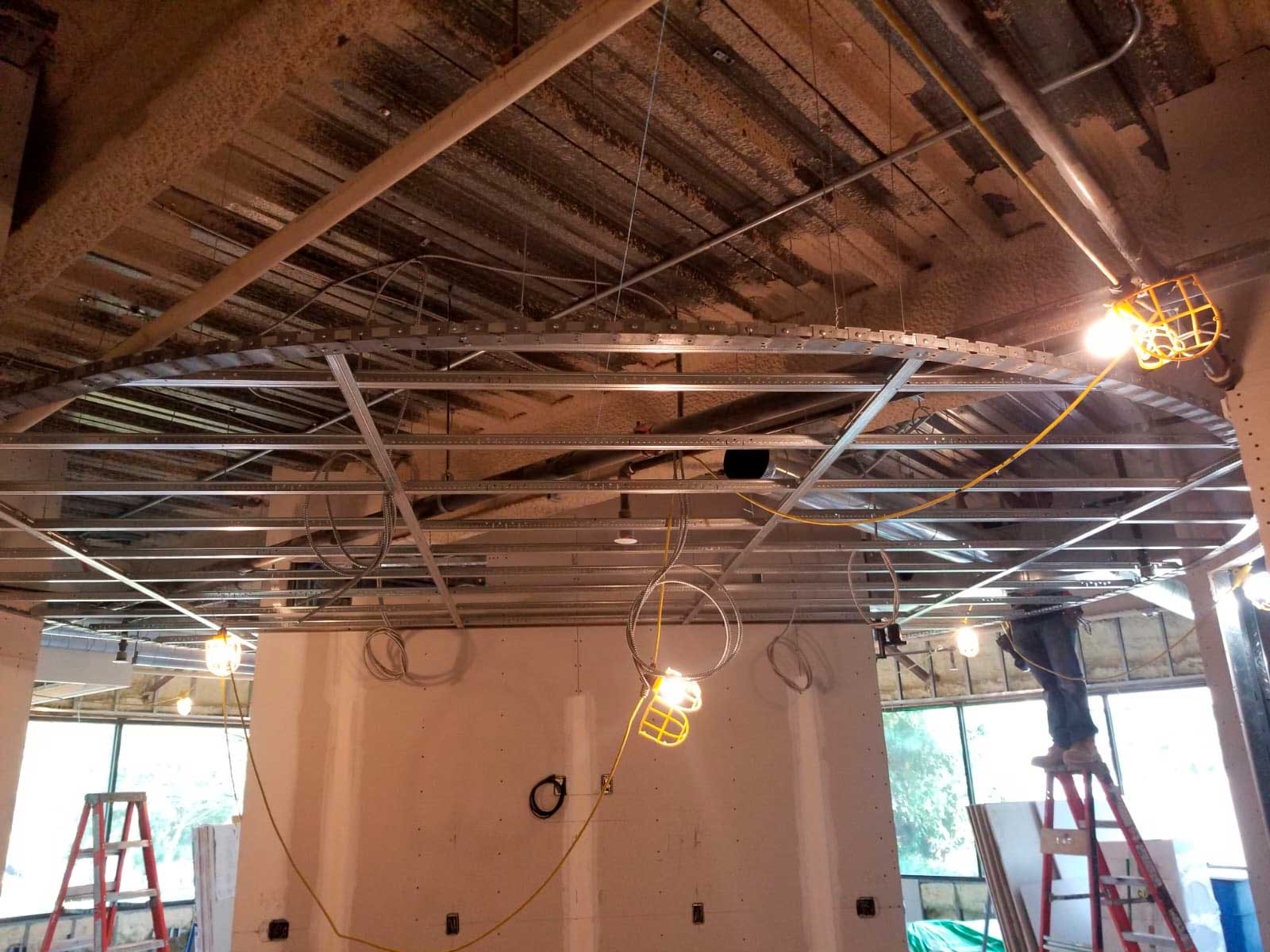Acoustic Ceiling project 6 - NBA Construction CT and NY