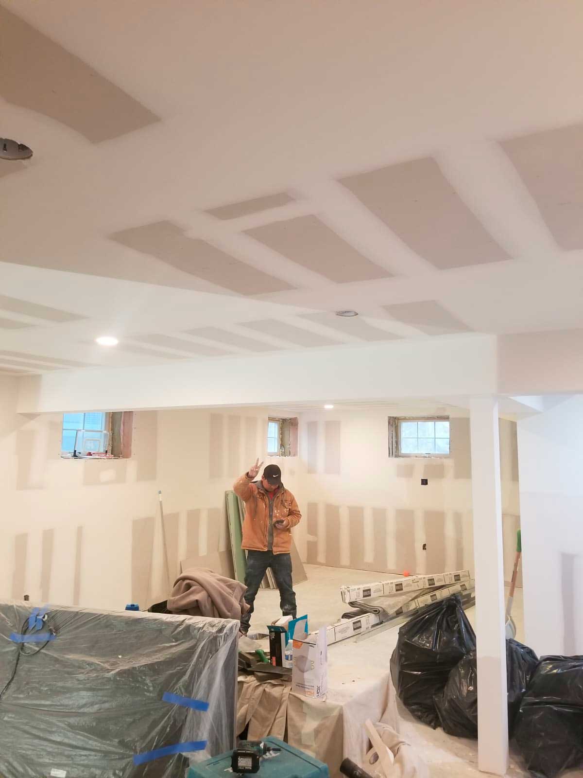 Drywall Finishing project 2 - NBA Construction CT and NY