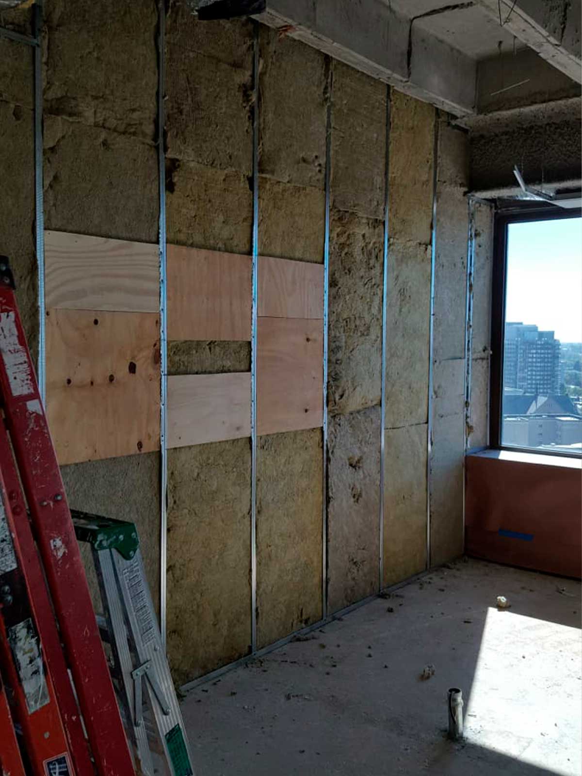 Drywall Installation project 1 - NBA Construction CT and NY