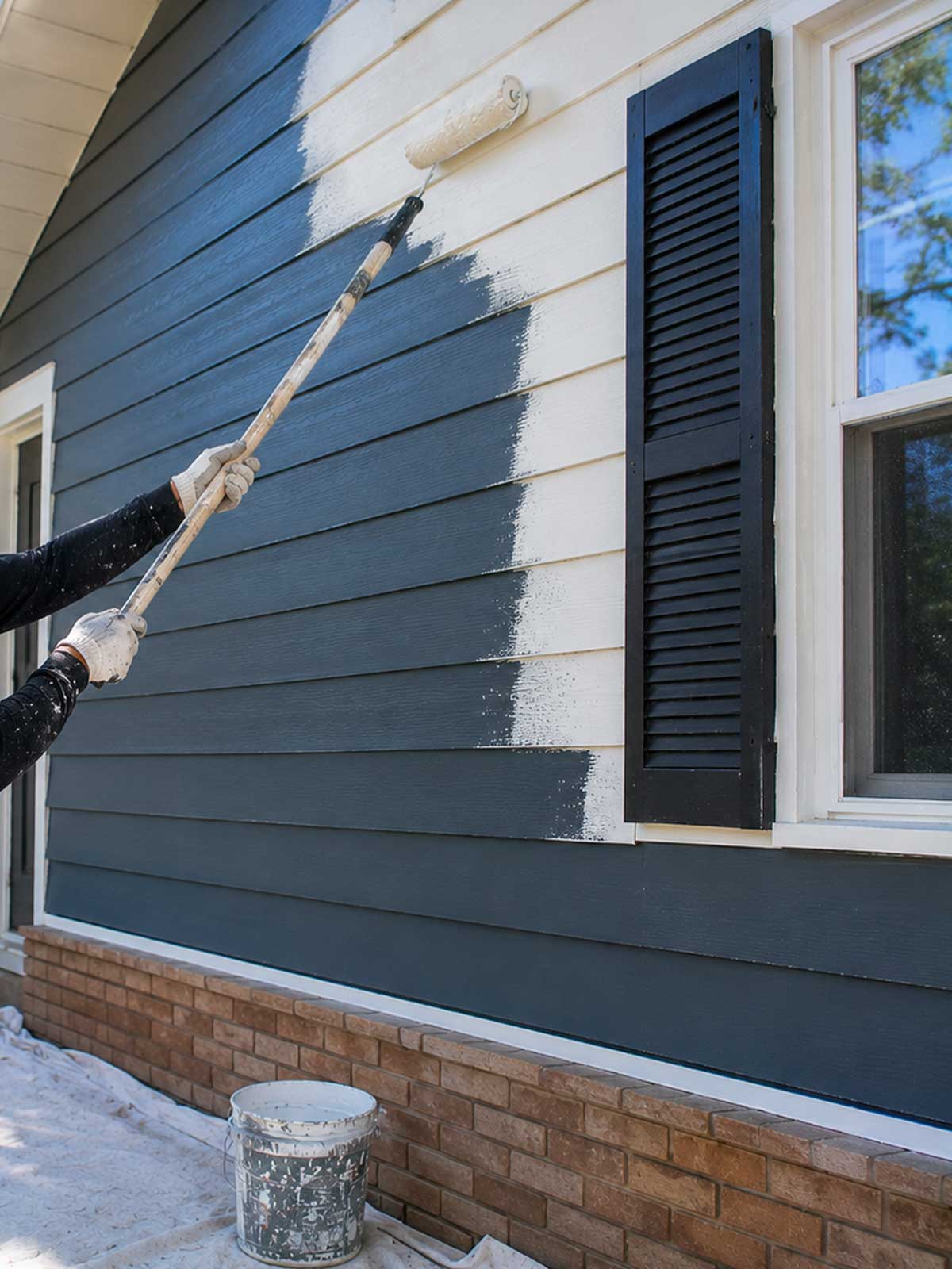 Exterior Painting project 6 - NBA Construction CT and NY