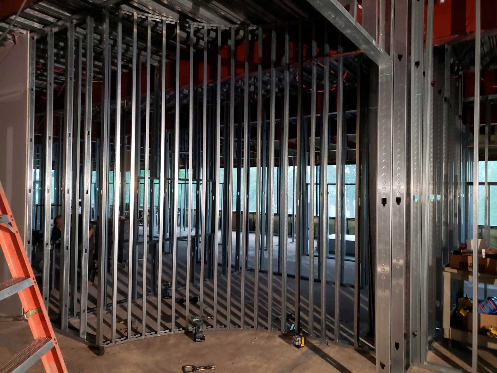Metal Framing project 1 - NBA Construction CT and NY