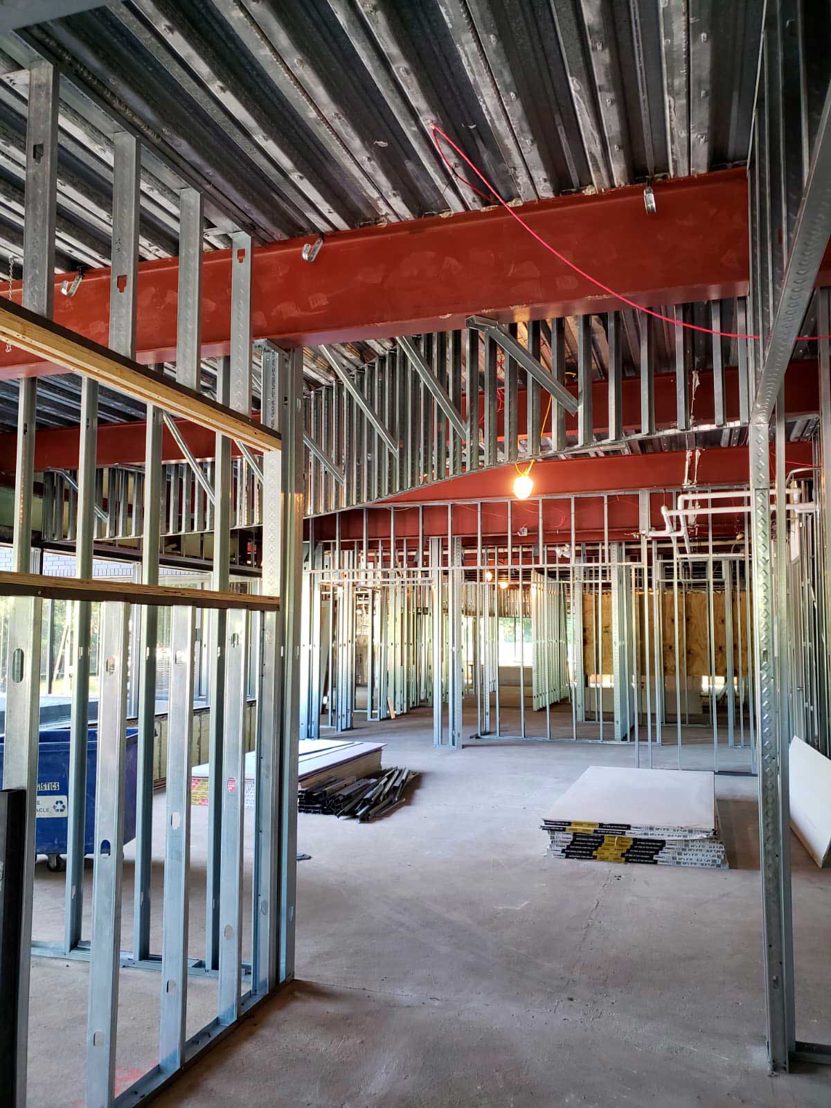 Metal Framing project 2 - NBA Construction CT and NY
