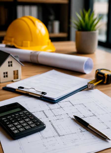 NBA Construction contractor answering project questions in Connecticut and New York